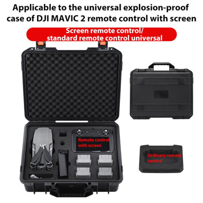 Bolsa de transporte y almacenamiento de seguridad BRDRC, impermeable y a prueba de explosiones para DJI Mavic 2 (negra) — im…