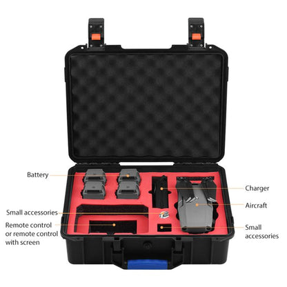 Bolsa de transporte y almacenamiento de seguridad BRDRC, impermeable y a prueba de explosiones para DJI Mavic 2 (negra) — im…
