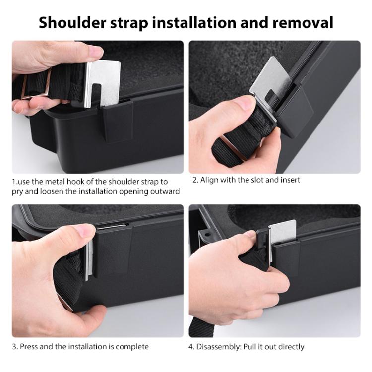Bolsa de transporte y almacenamiento de seguridad BRDRC, impermeable y a prueba de explosiones para DJI Mavic 2 (negra) — im…