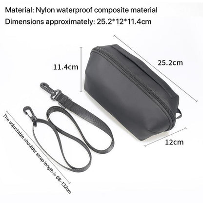 Estuche portátil, bolsa de almacenamiento con correa para DJI Osmo Pocket 3 (negro) — imagen 3