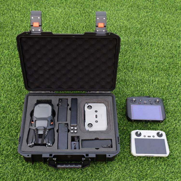 Estuche de seguridad BRDRC, bolsa de almacenamiento, resistente al agua y a los golpes para DJI Mavic 3 Pro (negro) — imagen…