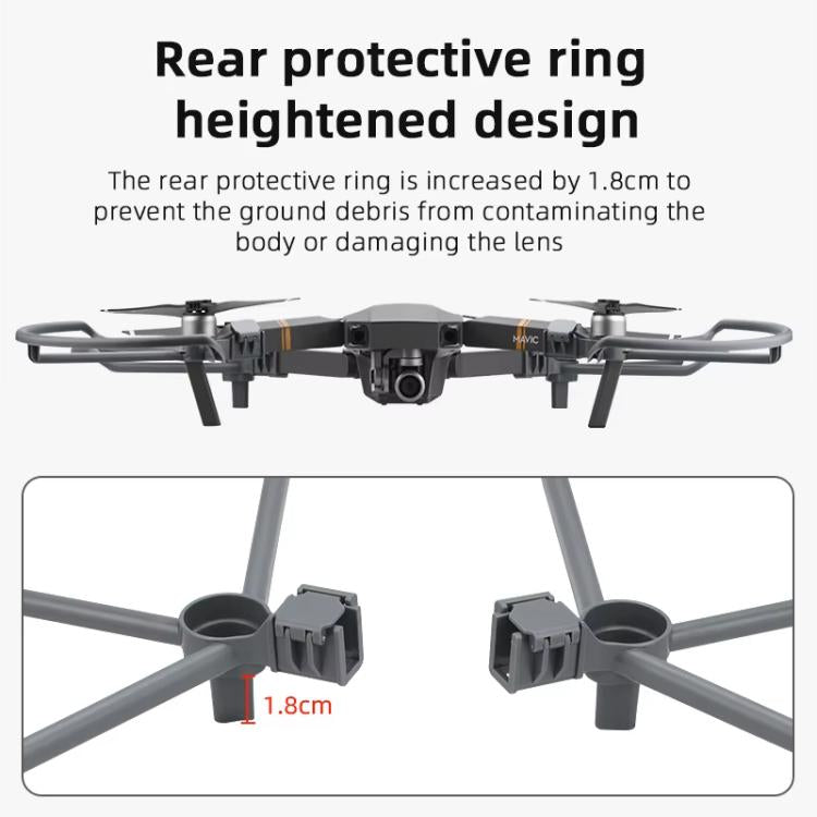 Anillo protector anticolisión para hélice de dron BRDRC para DJI Mavic Pro (gris) — imagen 8