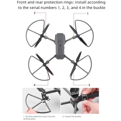 Anillo protector anticolisión para hélice de dron BRDRC para DJI Mavic Pro (gris) — imagen 9
