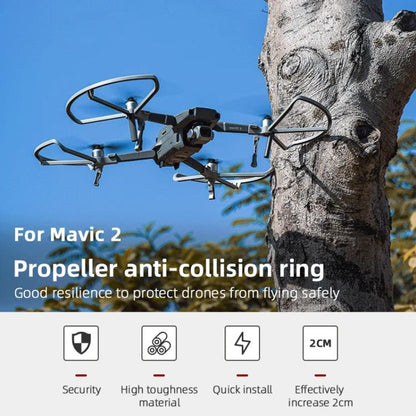 Anillo anticolisión para hélice de dron /2 Zoom BRDRC para DJI Mavic 2 Pro (gris) — imagen 3