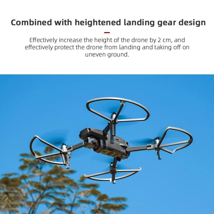 Anillo anticolisión para hélice de dron /2 Zoom BRDRC para DJI Mavic 2 Pro (gris) — imagen 9