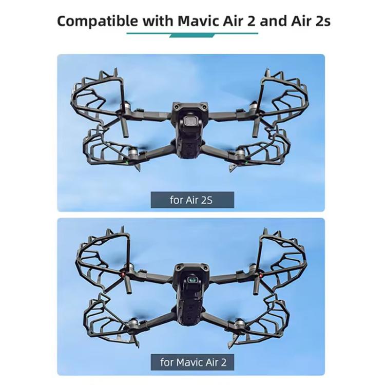 Anillo anticolisión para protección de hélice de dron / BRDRC para DJI Mavic Air 2 / Air 2S (gris) para DJI DJI Mavic Air 2,…