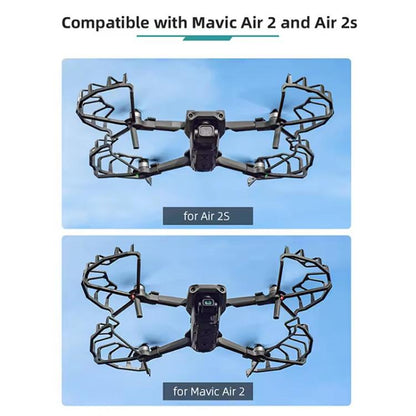 Anillo anticolisión para protección de hélice de dron / BRDRC para DJI Mavic Air 2 / Air 2S (gris) para DJI DJI Mavic Air 2,…