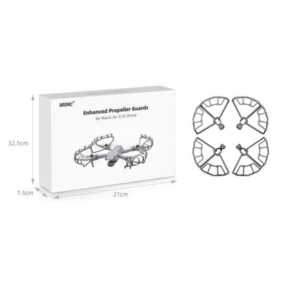 Anillo anticolisión para protección de hélice de dron / BRDRC para DJI Mavic Air 2 / Air 2S (gris) para DJI DJI Mavic Air 2,…