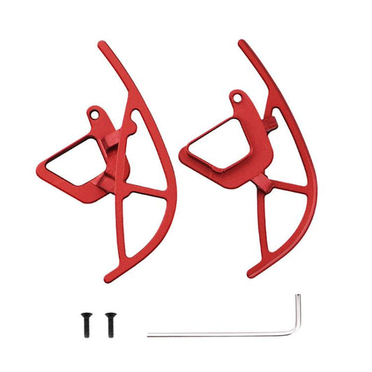 Lente de cardán Parachoques protector de aleación de aluminio anticolisión para BRDRC para DJI Avata (rojo)
