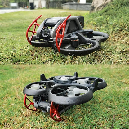 Lente de cardán Parachoques protector de aleación de aluminio anticolisión para BRDRC para DJI Avata (negro) — imagen 12