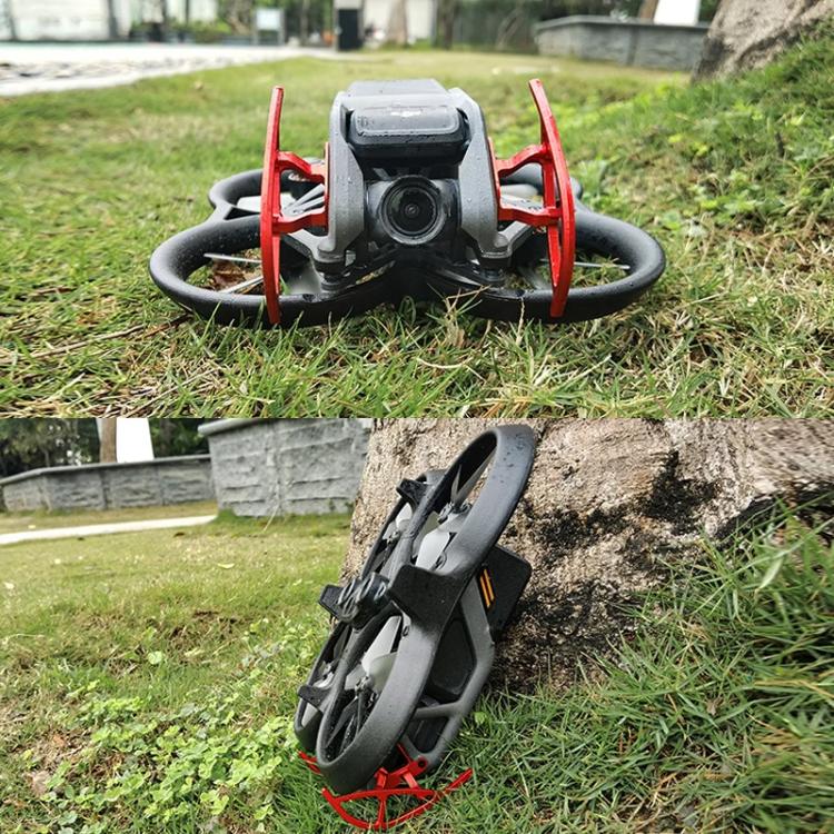 Lente de cardán Parachoques protector de aleación de aluminio anticolisión para BRDRC para DJI Avata (negro) — imagen 13