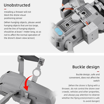 Lanzador parabólico gris para DJI Mavic Air 2 / Air 2S para DJI DJI Mavic Air 2, DJI Air 2S — imagen 7