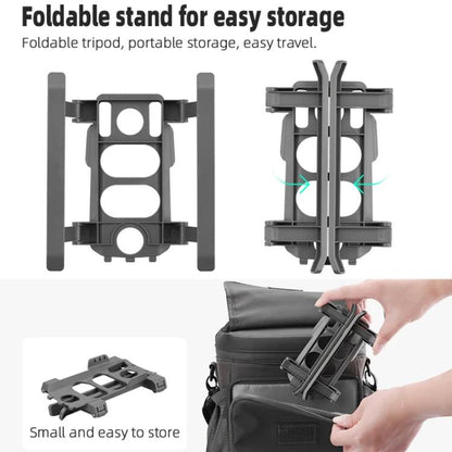 Bastidor de entrenamiento de tren de aterrizaje elevado plegable para trineo BRDRC de para DJI Mavic 2 (gris) — imagen 9