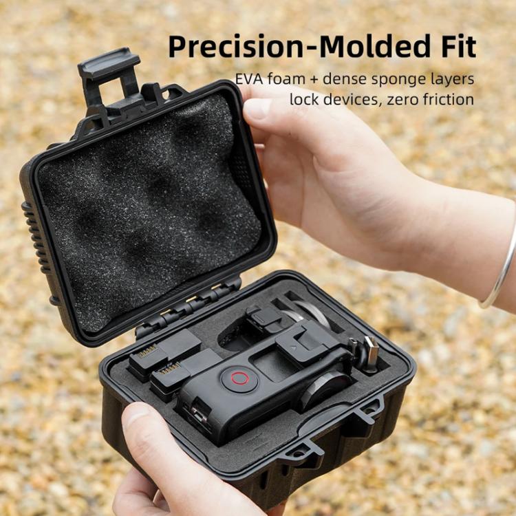 Estuche rígido de almacenamiento para cámara Pro/4/3 para DJI Osmo Action 5 (negro) — imagen 4