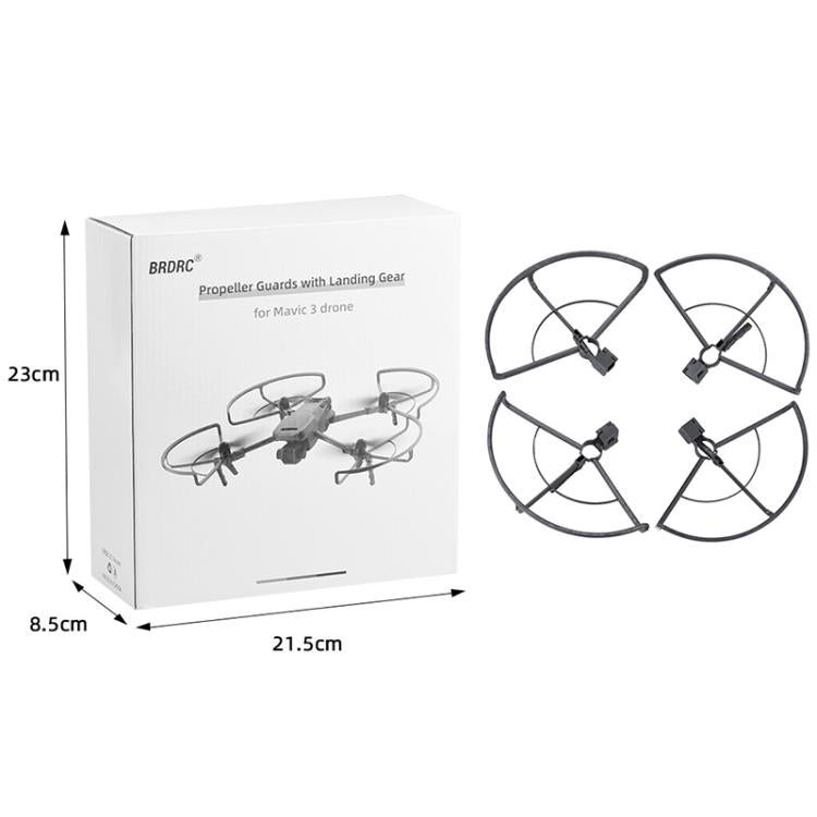 Anillo anticolisión para la protección de la hélice del dron /3 Classic BRDRC para DJI Mavic 3 (gris) — imagen 12