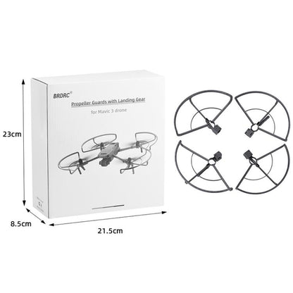 Anillo anticolisión para la protección de la hélice del dron /3 Classic BRDRC para DJI Mavic 3 (gris) — imagen 12