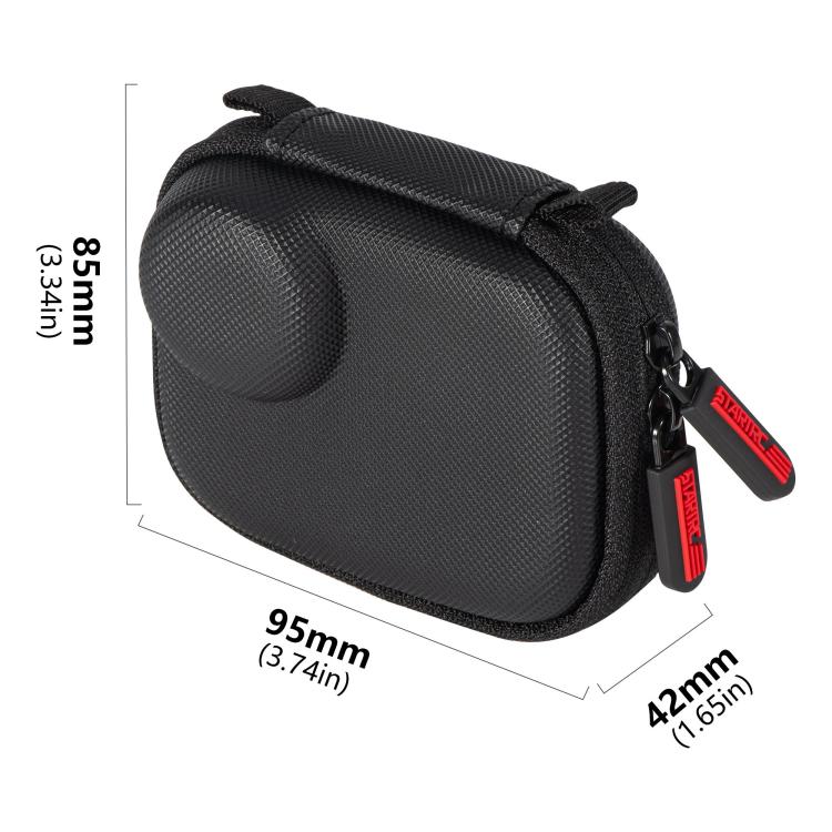 Bolsa de transporte de PU para cámara Osmo Nona STARTRC (negra) para DJI Osmo — imagen 3