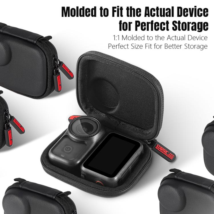 Bolsa de transporte de PU para cámara Osmo Nona STARTRC (negra) para DJI Osmo — imagen 6