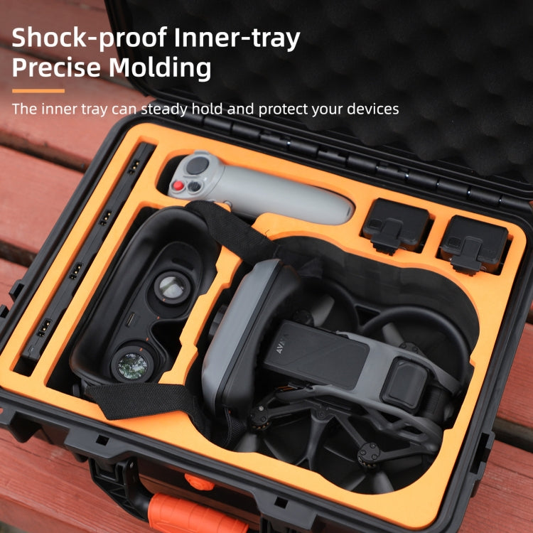 Bolsa de almacenamiento de estuche Sunnylife AQX-6-U de seguridad impermeable a prueba de golpes mejorada para DJI Avata (ne…