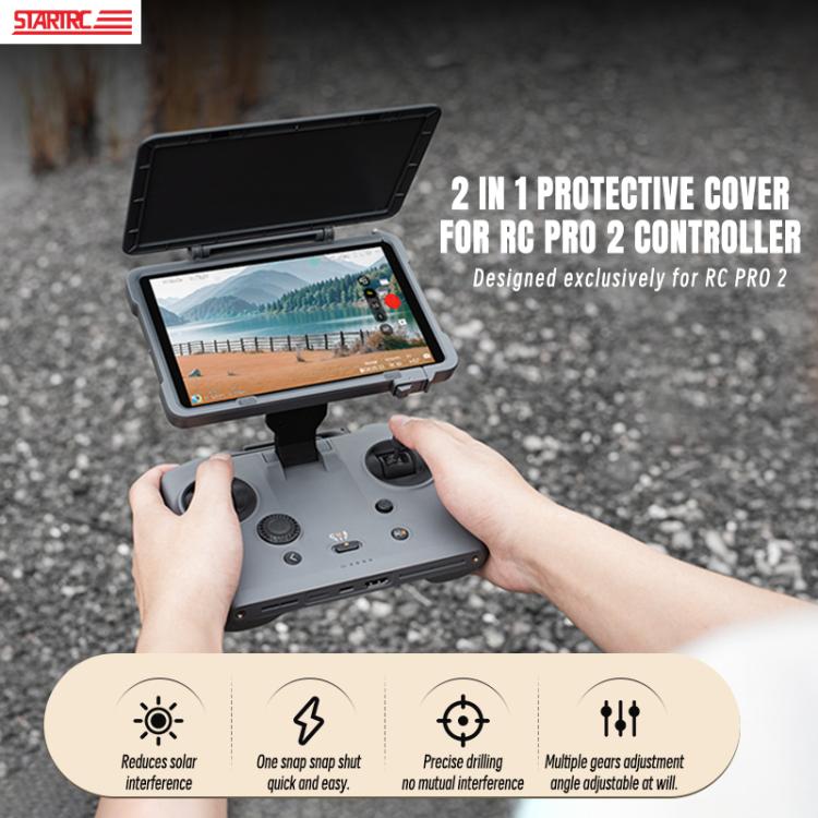 Parasol protector para control remoto RC Pro 2 STARTRC para DJI Mavic 4 Pro (gris) — imagen 5