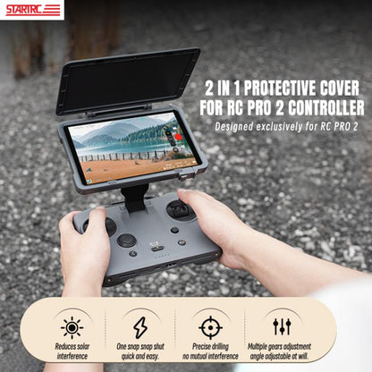 Parasol protector para control remoto RC Pro 2 STARTRC para DJI Mavic 4 Pro (gris) — imagen 5
