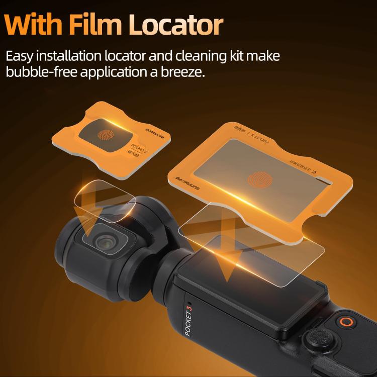 Lente Protector de pantalla para Sunnylife, película de vidrio templado antirreflejos AR con localizador de película para DJ…