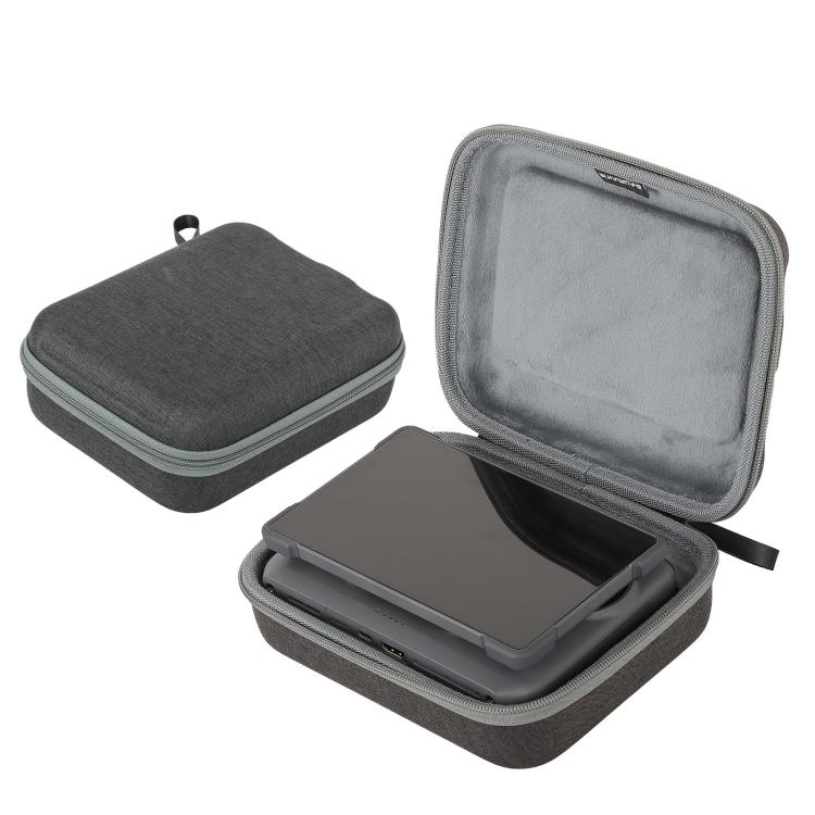 Estuche de transporte y bolsa de almacenamiento (gris)