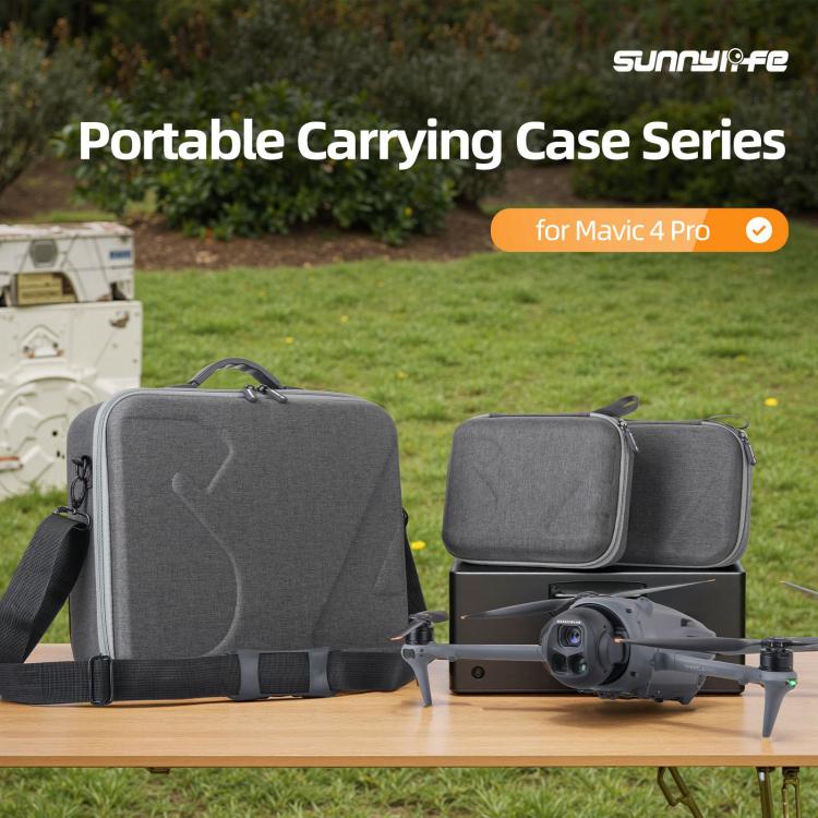 Estuche de transporte y bolsa de almacenamiento para el kit de drones Sunnylife para DJI Mavic 4 Pro (gris) — imagen 4