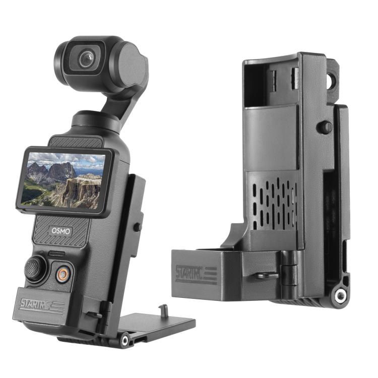 Base de montaje magnético plegable STARTRC para DJI Osmo Pocket 3 (negro)