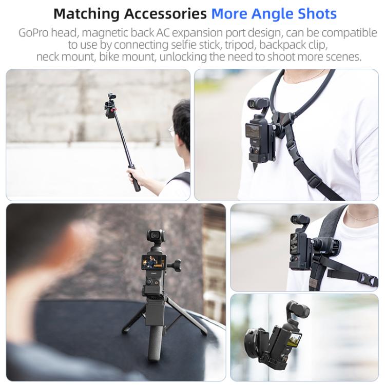 Base de montaje magnético plegable STARTRC para DJI Osmo Pocket 3 (negro) — imagen 13