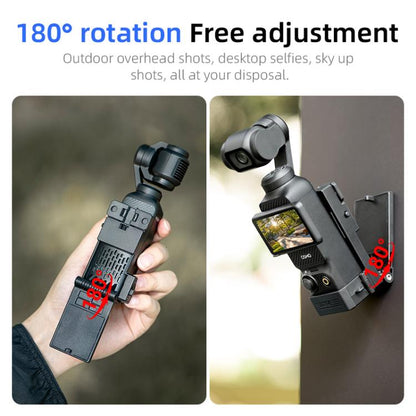 Base de montaje magnético plegable STARTRC para DJI Osmo Pocket 3 (negro) — imagen 10