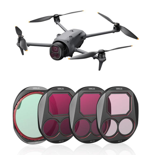 Kit de filtros de lente STARTRC 4 en 1 CPL ND8 ND32 ND64 para DJI Mavic 4 Pro