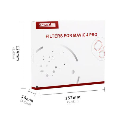 Kit de filtros de lente STARTRC 4 en 1 CPL ND8 ND32 ND64 para DJI Mavic 4 Pro — imagen 4