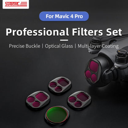 Kit de filtros de lente STARTRC 4 en 1 CPL ND8 ND32 ND64 para DJI Mavic 4 Pro — imagen 5