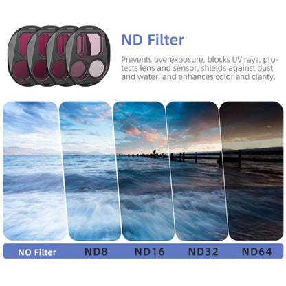 Kit de filtros de lente STARTRC 4 en 1 CPL ND8 ND32 ND64 para DJI Mavic 4 Pro — imagen 8