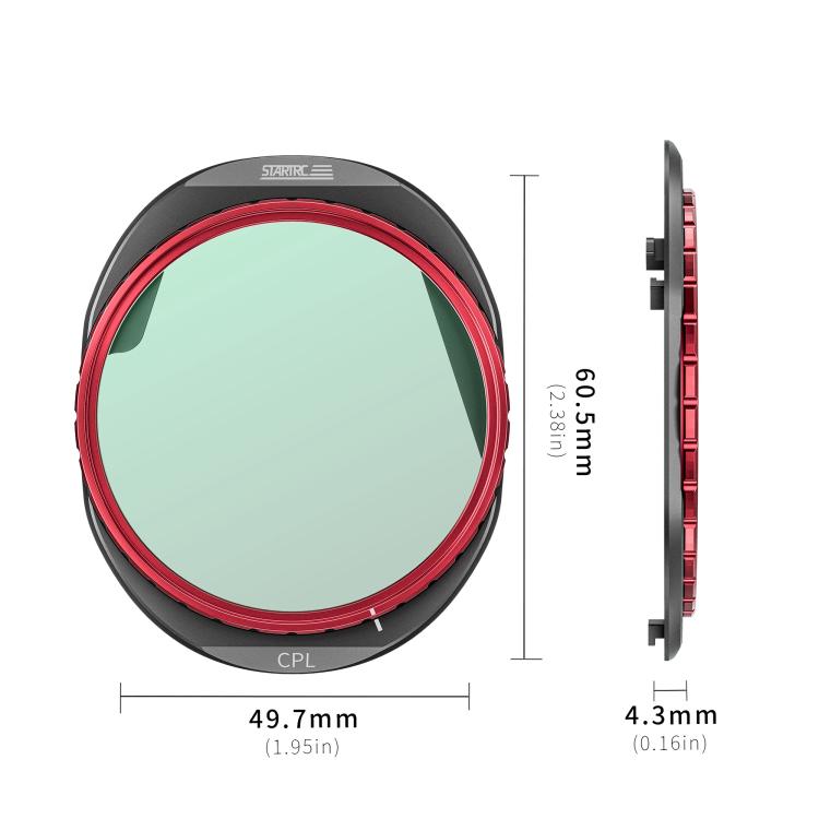 Filtro de lente STARTRC CPL para DJI Mavic 4 Pro — imagen 3