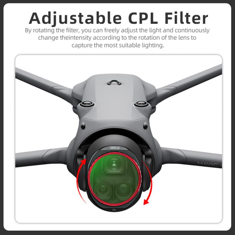 Filtro de lente STARTRC CPL para DJI Mavic 4 Pro — imagen 8