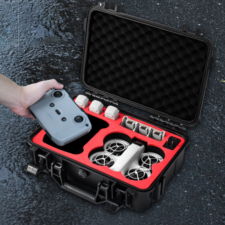 Estuche de almacenamiento tipo estuche de PP impermeable para DJI Neo (negro) — imagen 6