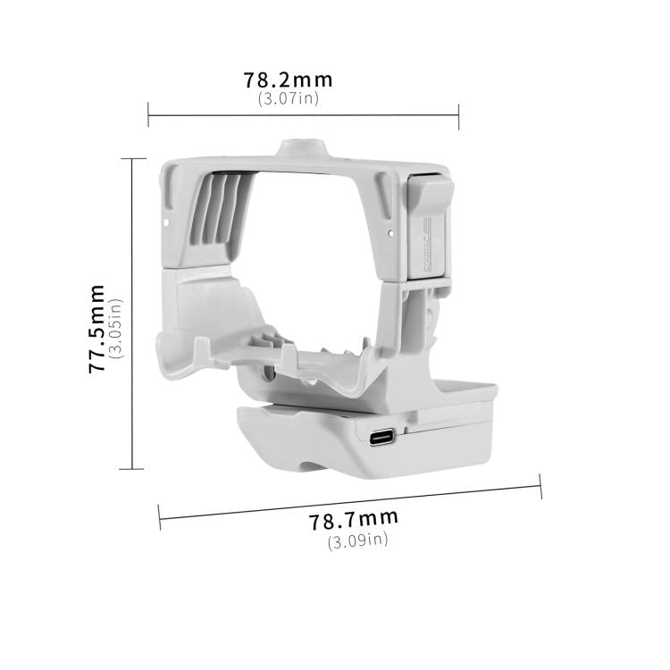 STARTRC Sistema de lanzamiento aéreo Lanzador parabólico para DJI Flip (gris) — imagen 3