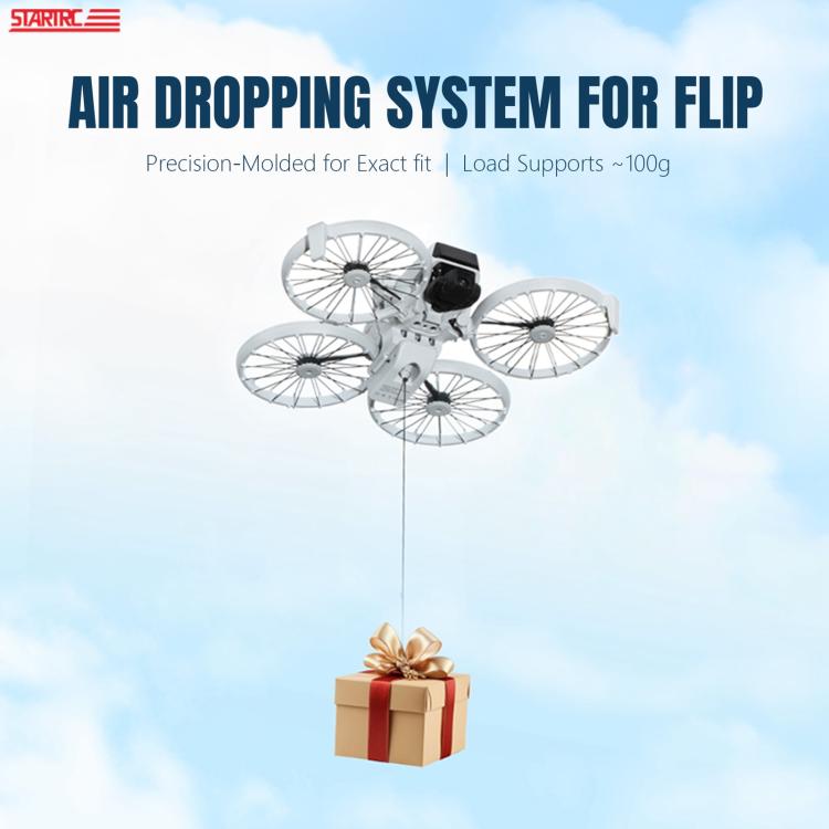 STARTRC Sistema de lanzamiento aéreo Lanzador parabólico para DJI Flip (gris) — imagen 5