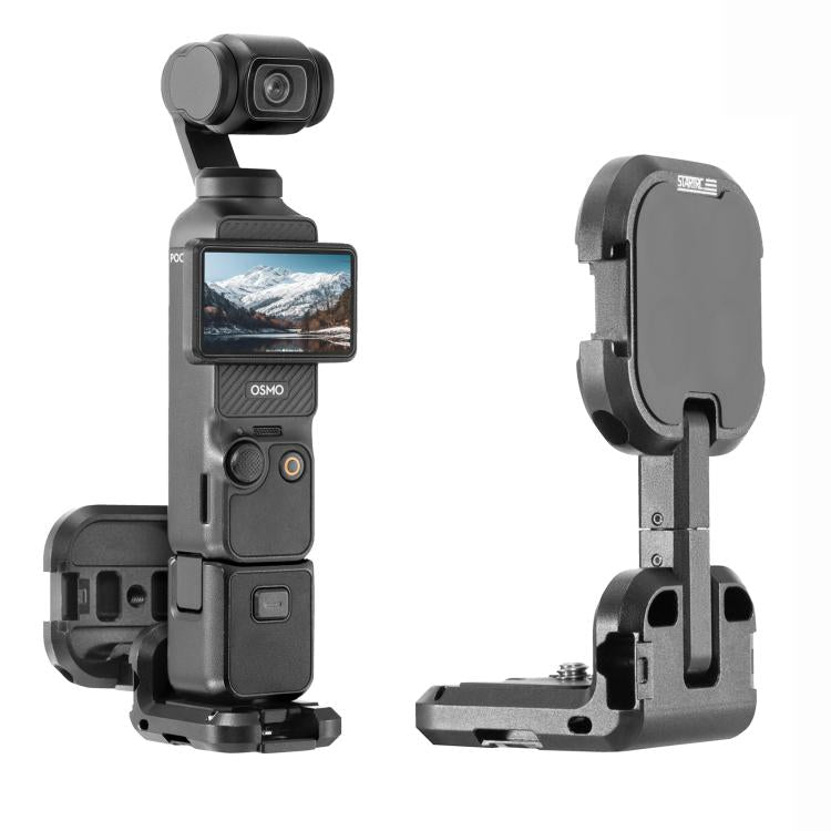 Soporte de expansión metálico en forma de L STARTRC para DJI Osmo Pocket 3 (negro)
