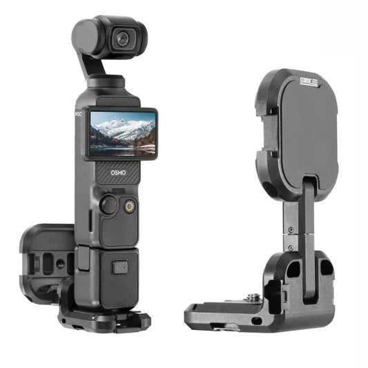 Soporte de expansión metálico en forma de L STARTRC para DJI Osmo Pocket 3 (negro)