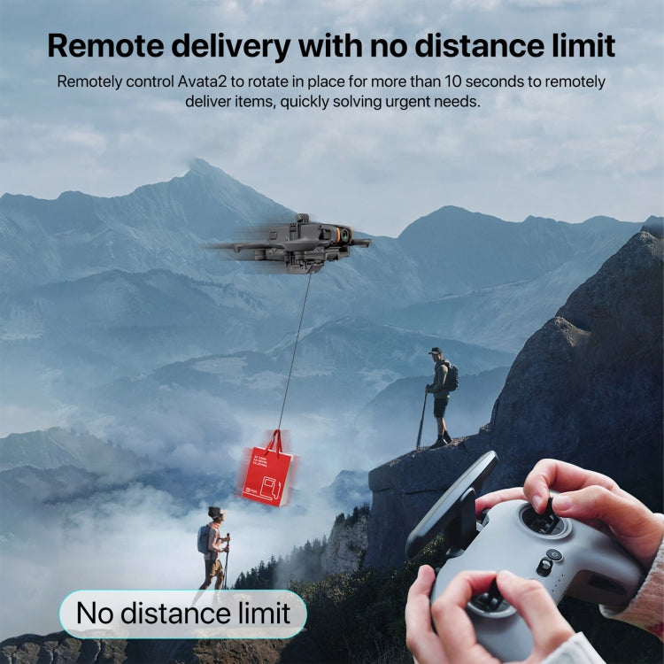 Para el lanzador parabólico del sistema de lanzamiento aéreo STARTRC de para DJI Avata 2 (gris oscuro) — imagen 7