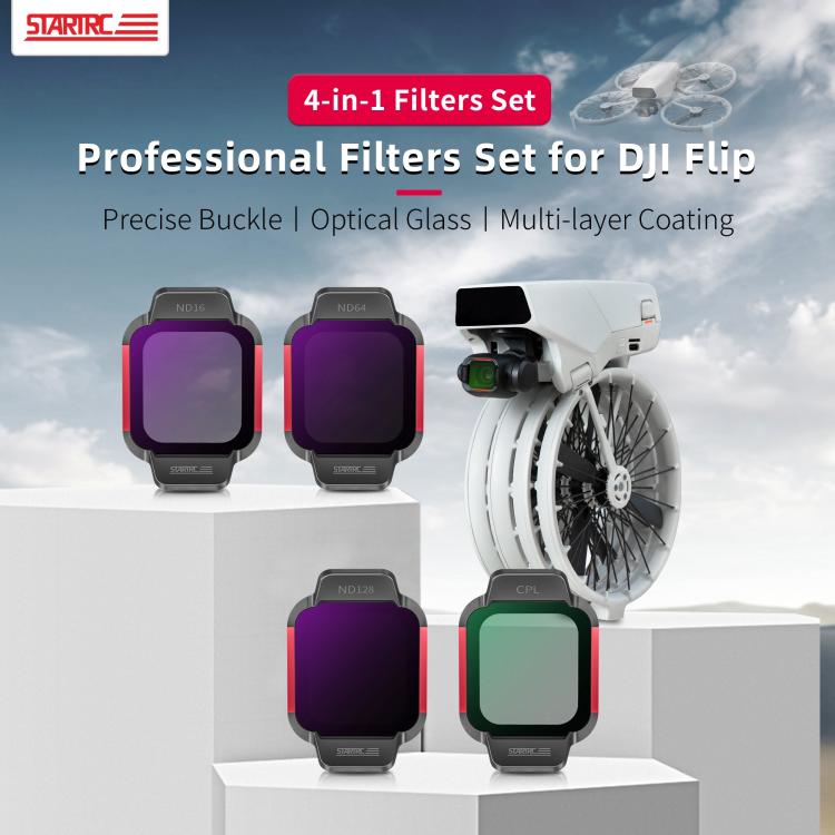 Filtro de lente CPL 4 en 1 ND16 ND64 ND128 para DJI Flip — imagen 5