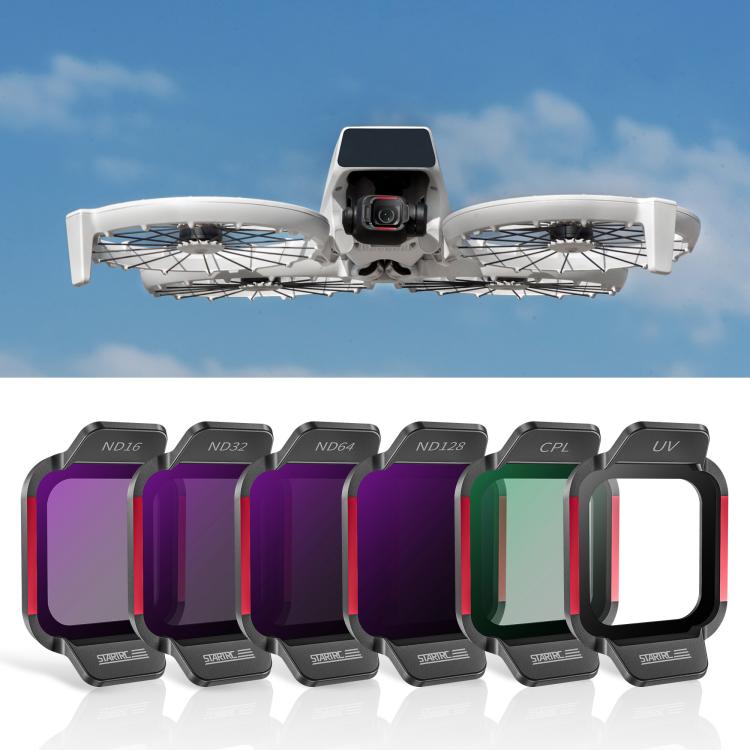 Filtro de lente UV CPL 6 en 1 ND16 ND32 ND64 ND128 para DJI Flip