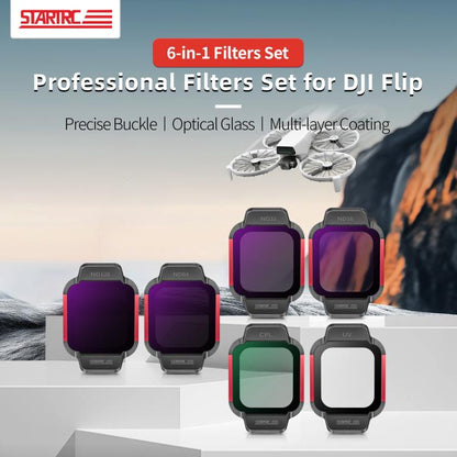 Filtro de lente UV CPL 6 en 1 ND16 ND32 ND64 ND128 para DJI Flip — imagen 5