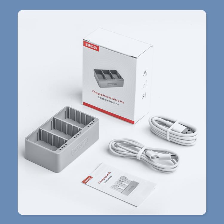 Batería Cargador de STARTRC 3 en 1 para DJI Mini 3 Pro (gris) — imagen 13