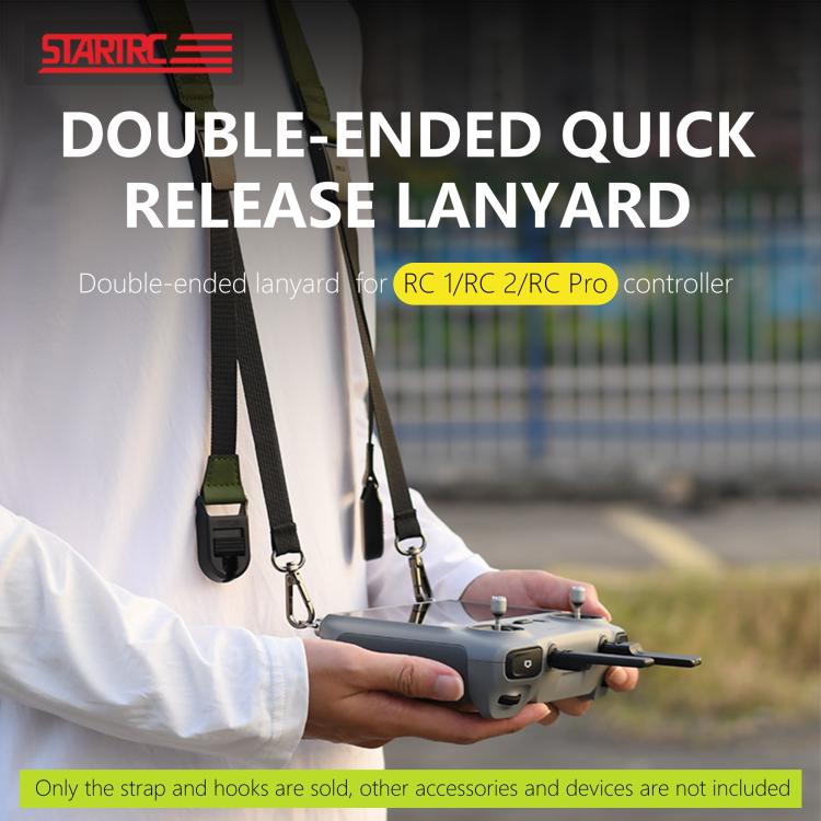 Correa de cuello de doble extremo STARTRC QuickLink (verde) — imagen 4