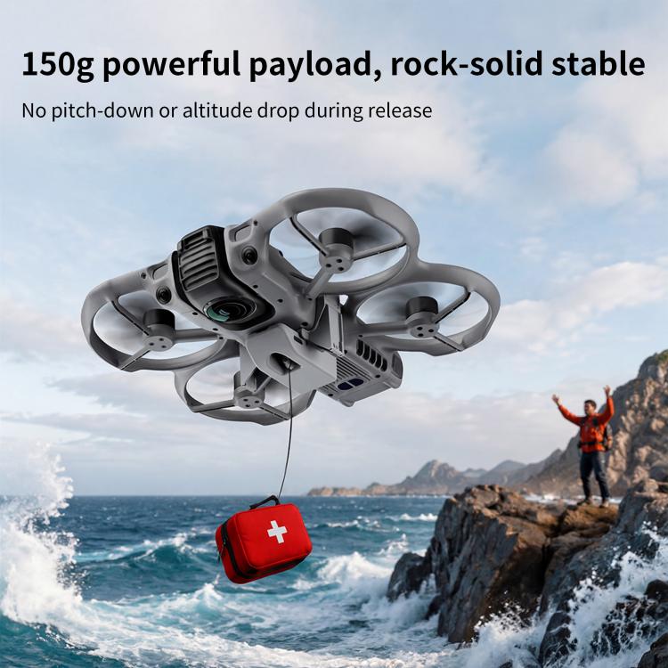 360 STARTRC Sistema Geomagnético de Lanzamiento Aéreo con Lanzador Parabólico para DJI Avata (Gris) — imagen 8