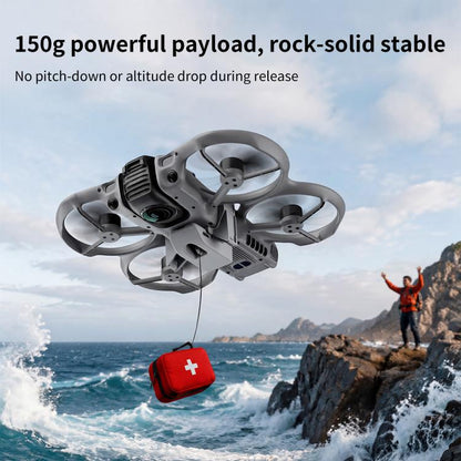 360 STARTRC Sistema Geomagnético de Lanzamiento Aéreo con Lanzador Parabólico para DJI Avata (Gris) — imagen 8